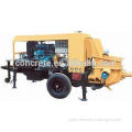 Electrical motor small concrete pump 15m3/h output China supplier